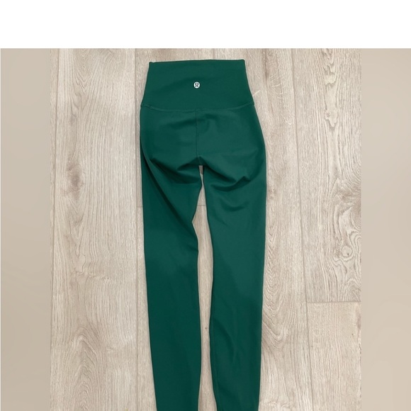 Lululemon align size 0 28 inch winter green - Picture 5 of 7